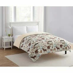 Flash Sale 😀 Ashley-Cooper Comforters & Bedding Sets Ashley Cooper™ Mountain Trail Printed Reversible Comforter 🎉