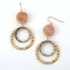 Best Sale 🤩 Ashley-Cooper Ashley Cooper™ Neutral Resin Gold & Silver Circle Drop Earrings 🎁 -Ashley Cooper Shop unnamed file 662