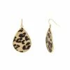 Buy ✨ Ashley-Cooper Ashley Cooper™ Gold-Tone Leopard Print Teardrop Earrings 🤩 -Ashley Cooper Shop unnamed file 664
