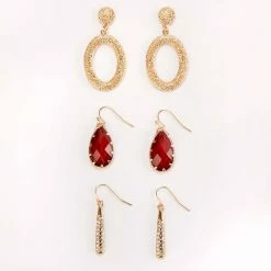 Outlet 🎁 Ashley-Cooper Ashley Cooper™ Trio Teardrop Earrings 🔔