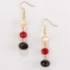 Flash Sale 😍 Ashley-Cooper Ashley Cooper™ Black Red & Champagne Triple Drop Glass Earrings 🥰 -Ashley Cooper Shop unnamed file 668