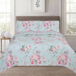 Best reviews of 🛒 Ashley-Cooper Quilts & Bedspreads Ashley Cooper™ 3pc. Vienna Rose Quilt Set 🔥