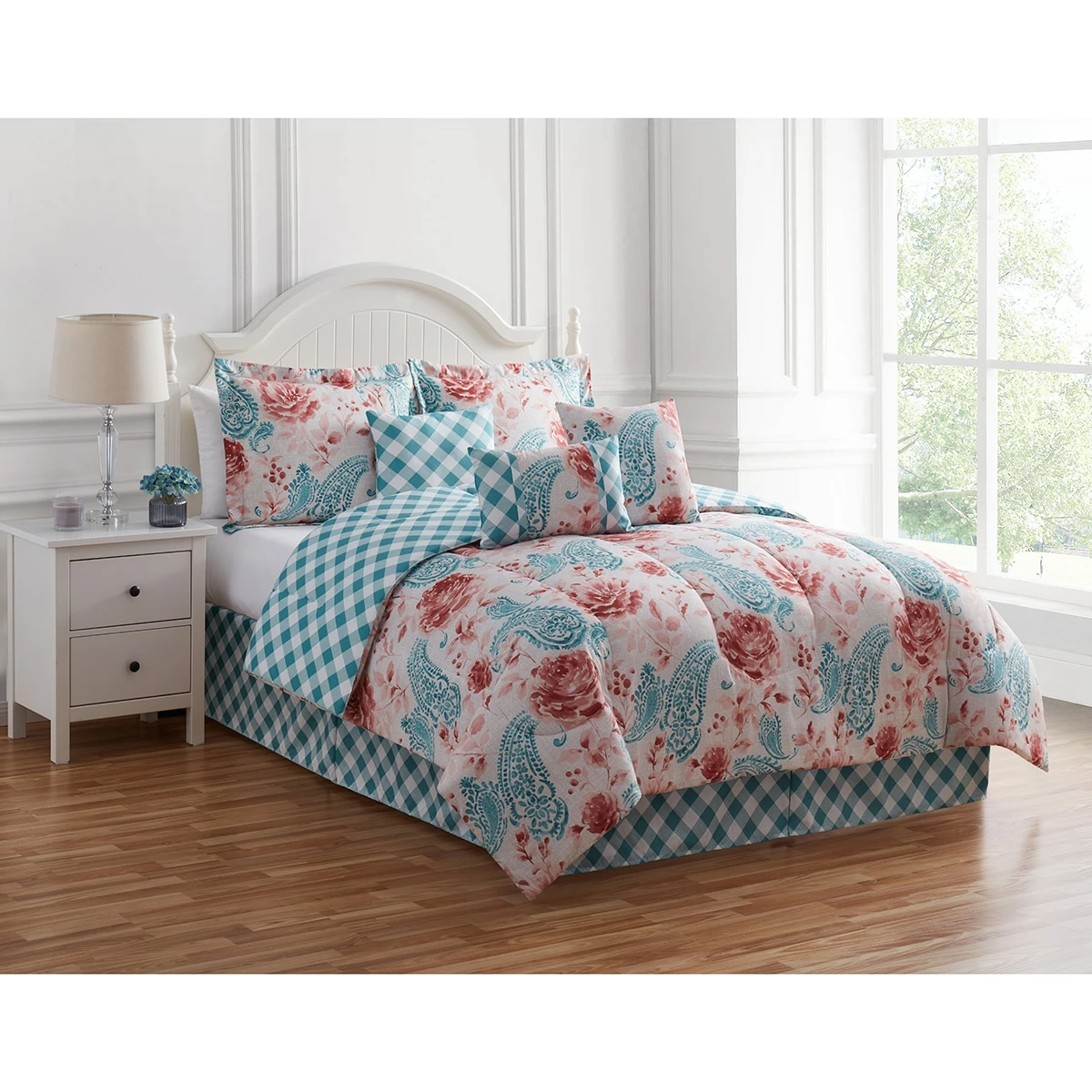 Best deal ✨ Ashley-Cooper Comforters & Bedding Sets Ashley Cooper™ April Paisley 7pc. Reversible Comforter Set ✔️ 3 Best deal ✨ Ashley-Cooper Comforters & Bedding Sets Ashley Cooper™ April Paisley 7pc. Reversible Comforter Set ✔️