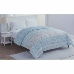Discount 🔔 Ashley-Cooper Comforters & Bedding Sets Ashley Cooper™ Medallion Stripe Reversible Comforter 😉